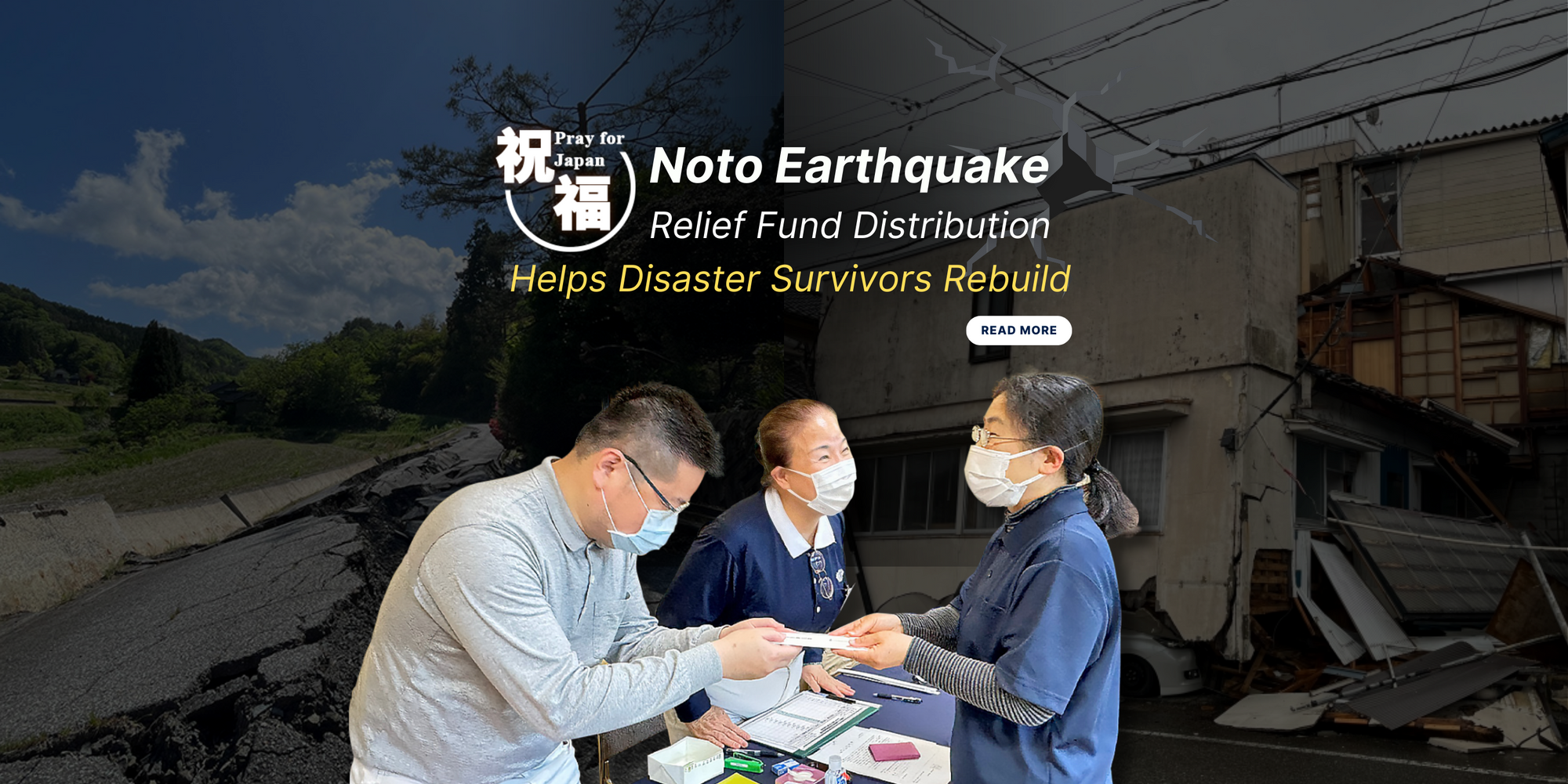 Noto Earthquake Relief Fund Distribution Helps Disaster Survivors Rebuild