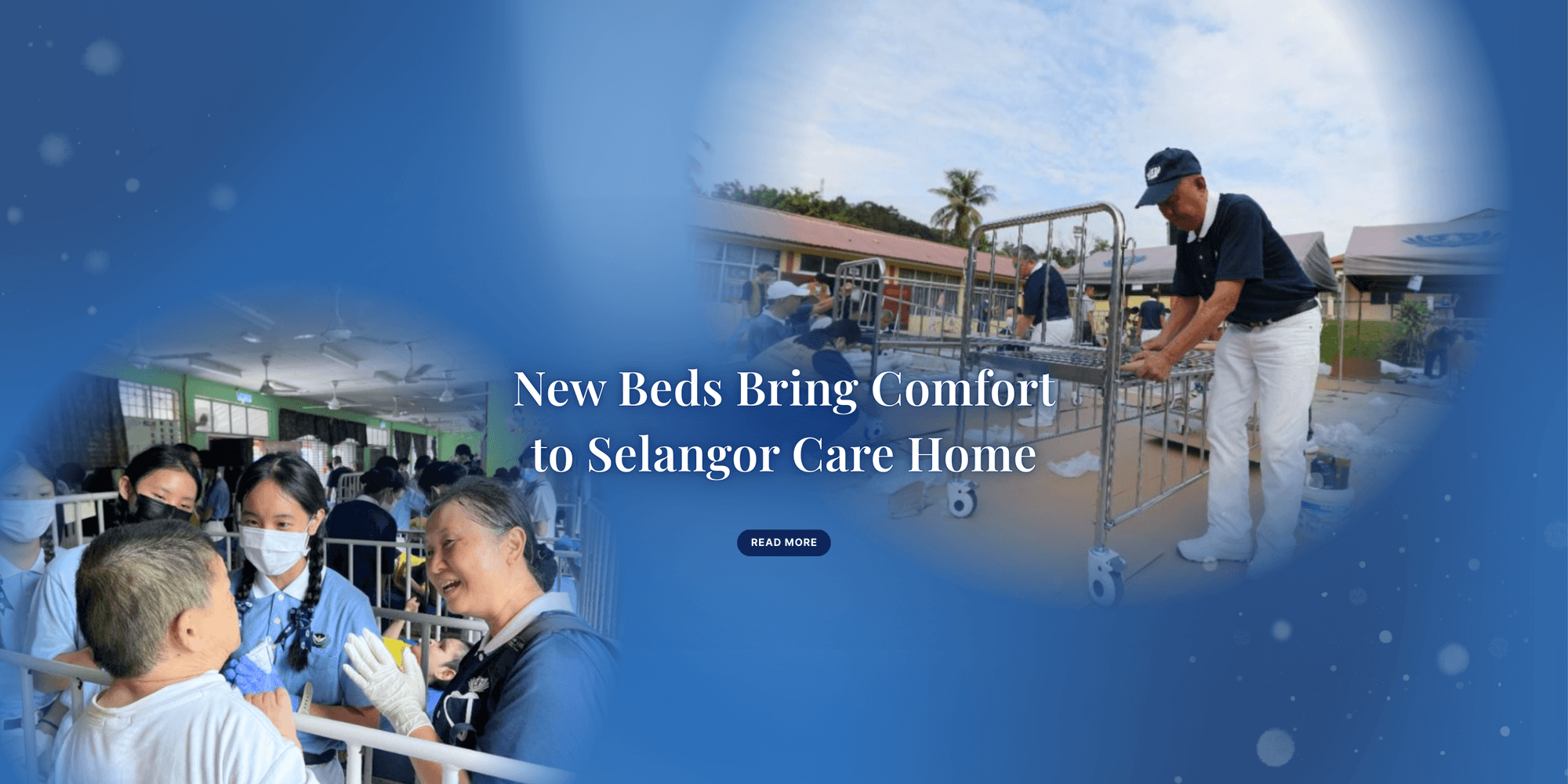 New beds bring comfort to Selangor Care Home