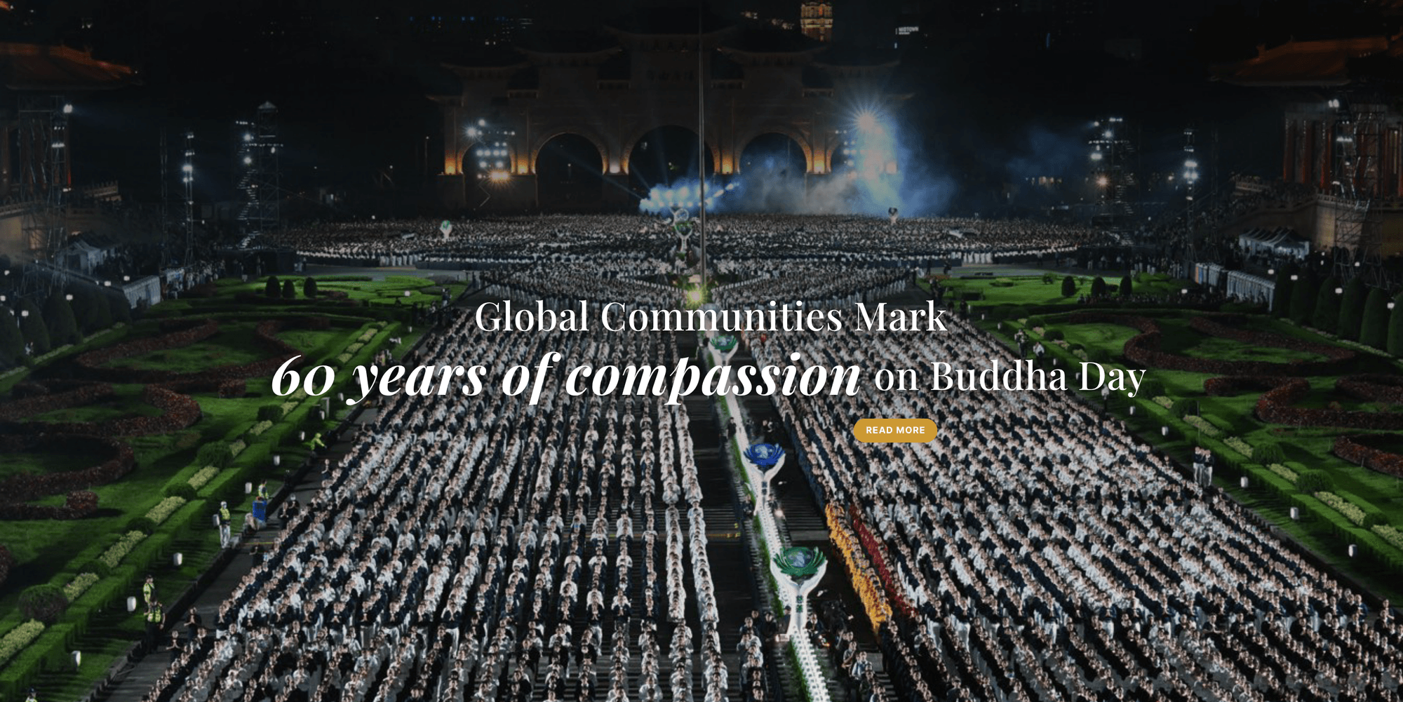 Global communities mark 60 years of compassion on Buddha Day