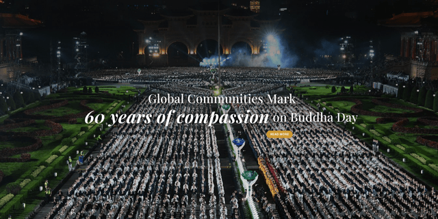 Global communities mark 60 years of compassion on Buddha Day