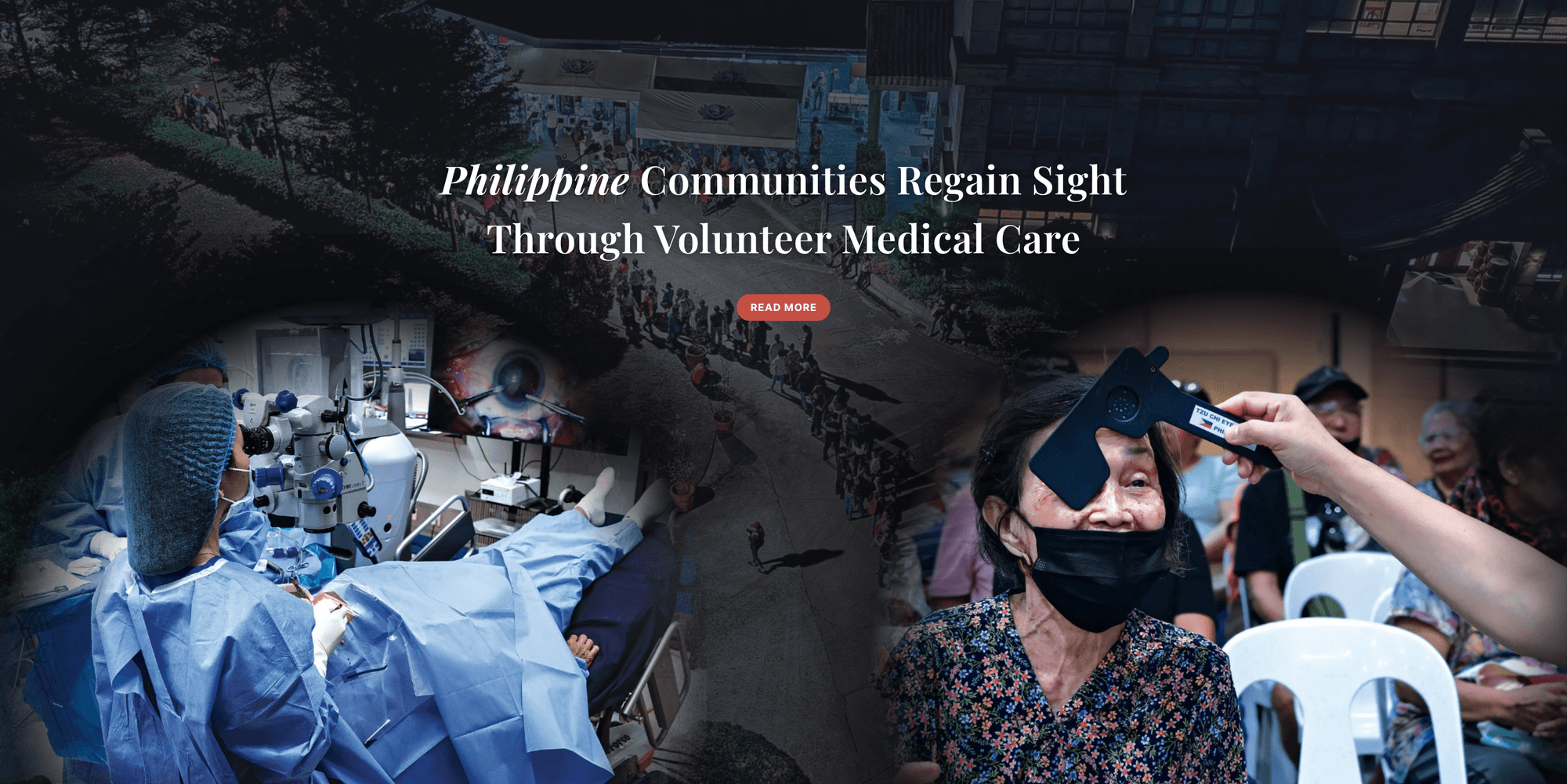 Philippine communities regain sight through volunteer medical care