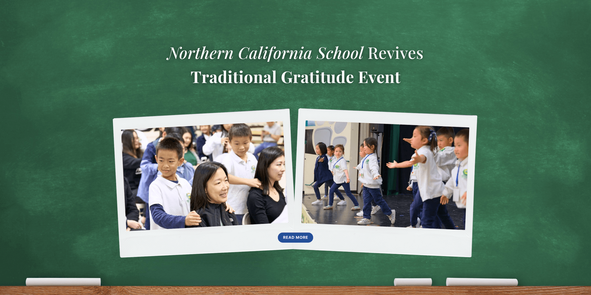Northern California school revives traditional gratitude event