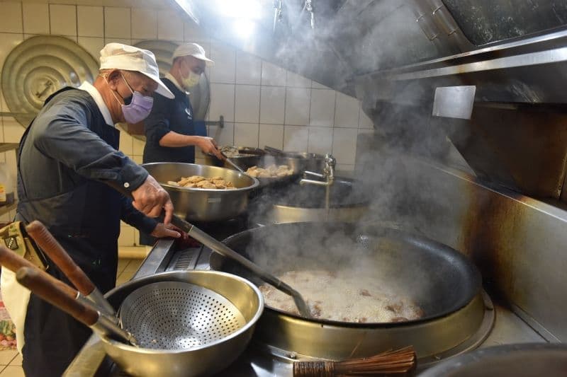 Tzu Chi Kitchen Volunteers