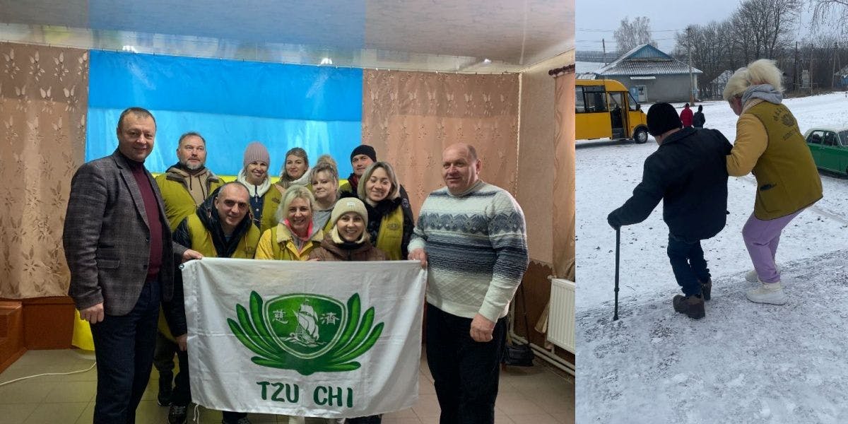 Tzu Chi Volunteers Bring Aid and Hope to War-Torn Ukraine