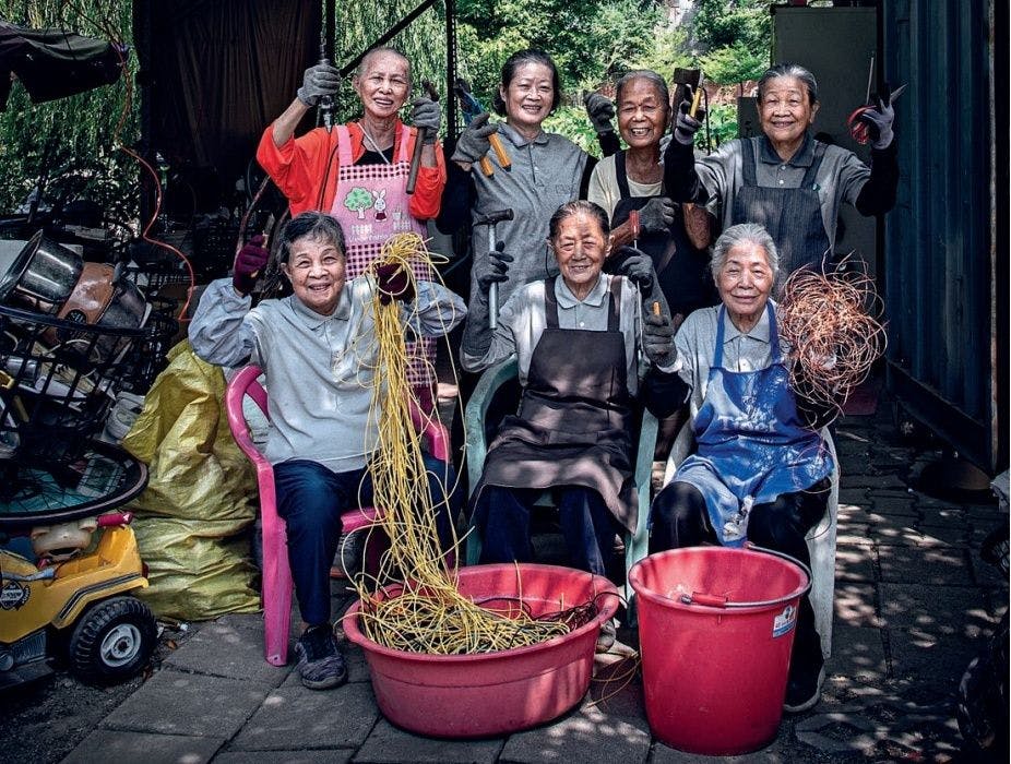 A Symphony of Sustainablility Elderly Eco-Heroes