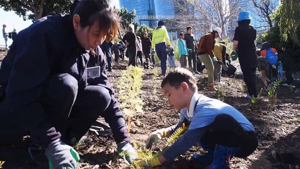 Families Come Together for Perth’s Annual Tree Planting Day