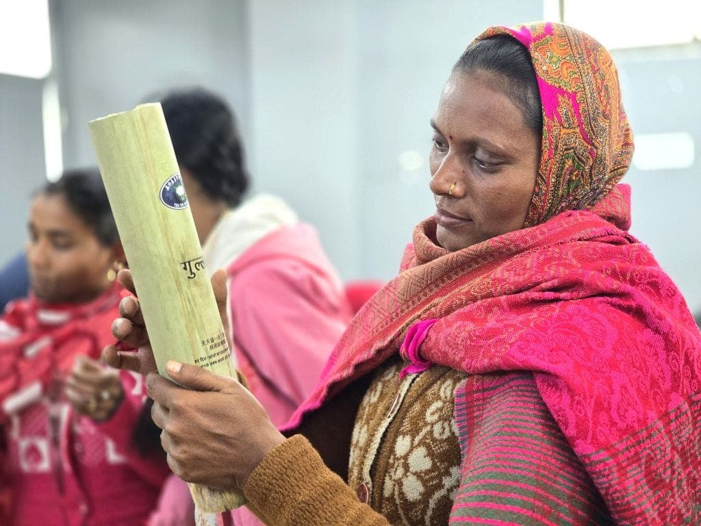 Spreading Love through Bamboo Banks: Lighting Up Bodh Gaya