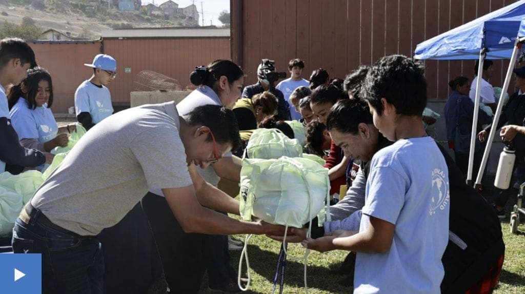 Tijuana Winter Distribution Brings Smiles to Care Recipients