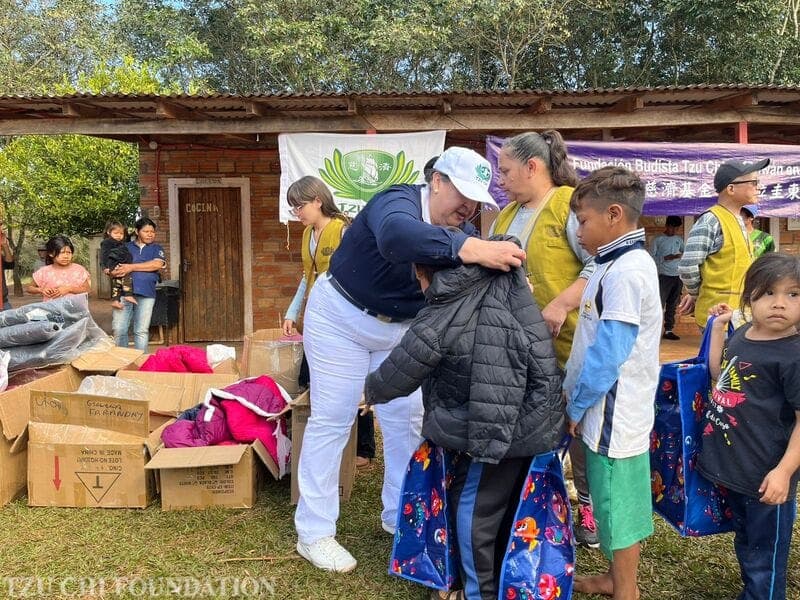 Winter Relief Brings Smiles to Paraguay’s Indigenous Children