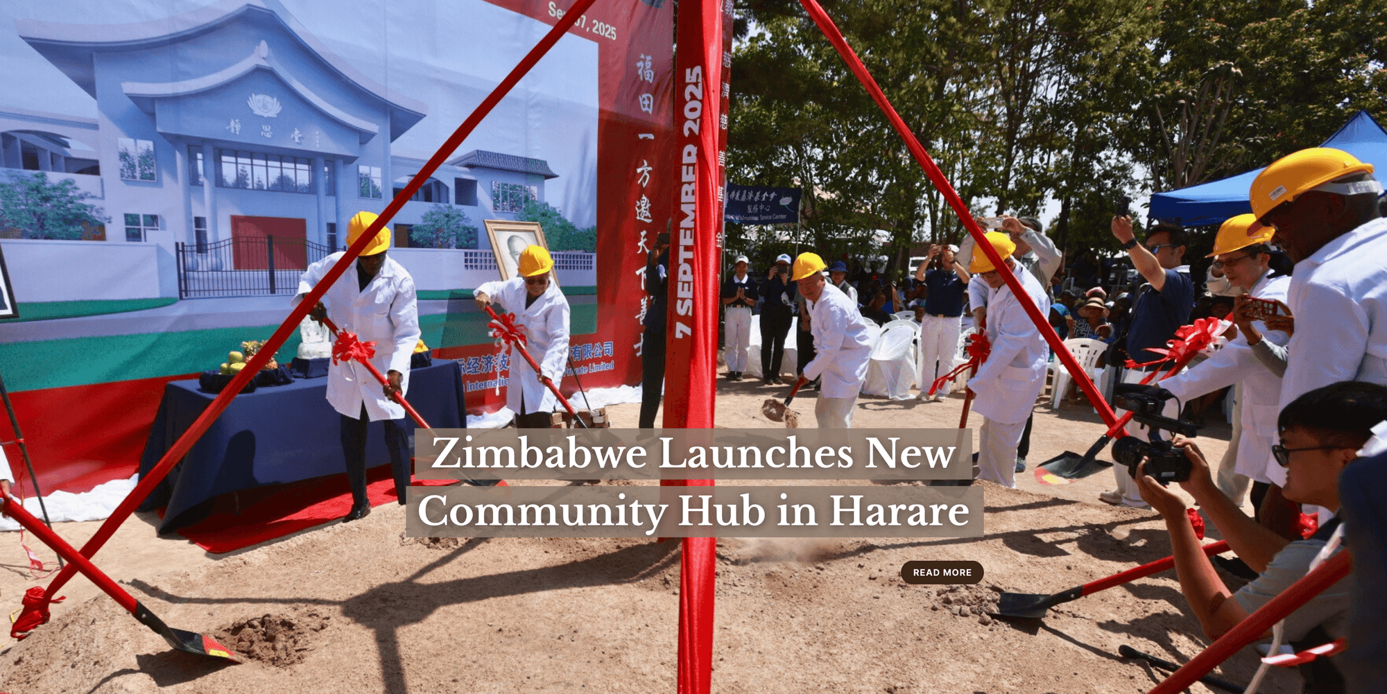 Zimbabwe Launches New Community Hub in Harare