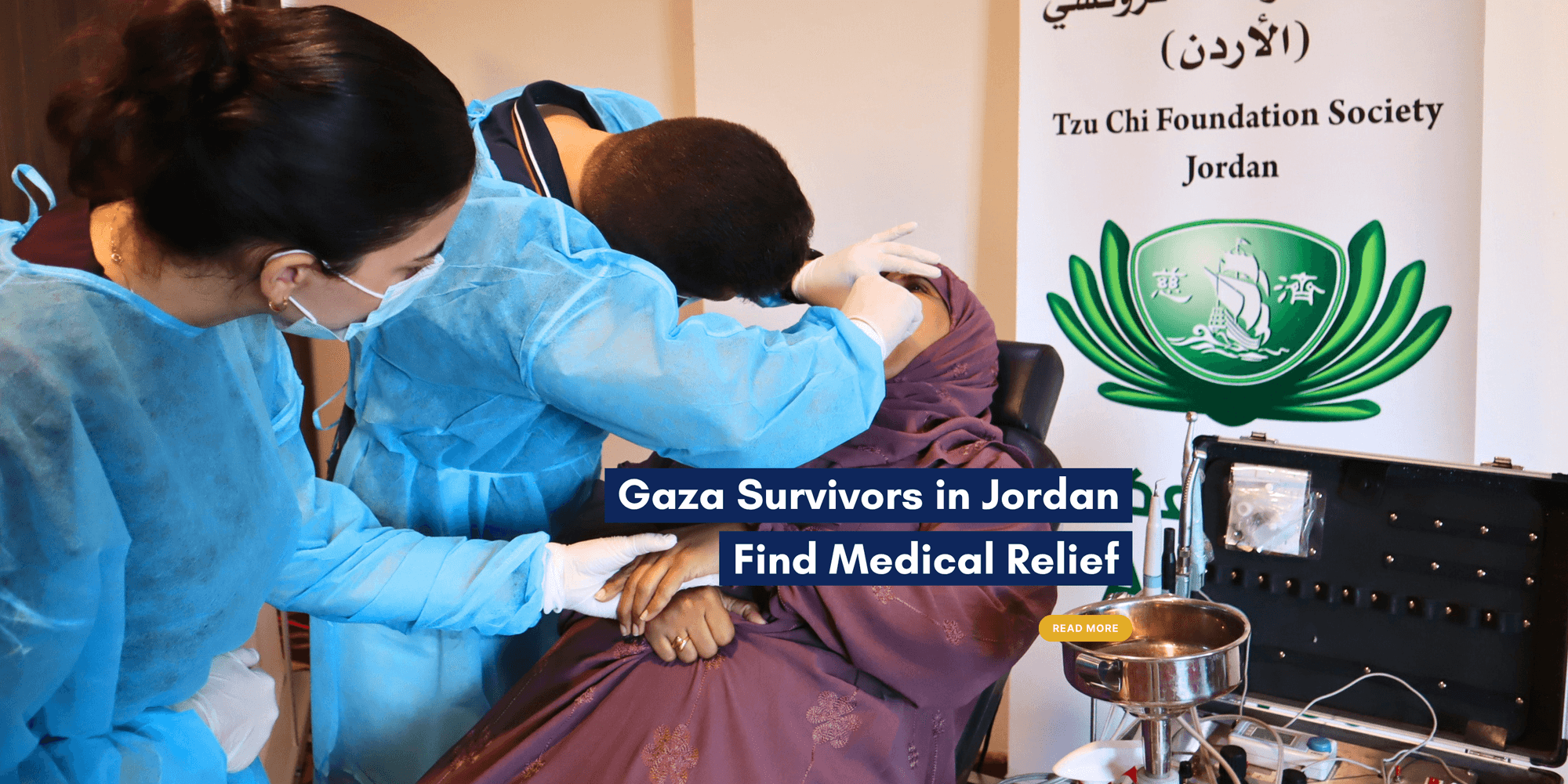 Gaza Survivors in Jordan Find Medical Relief