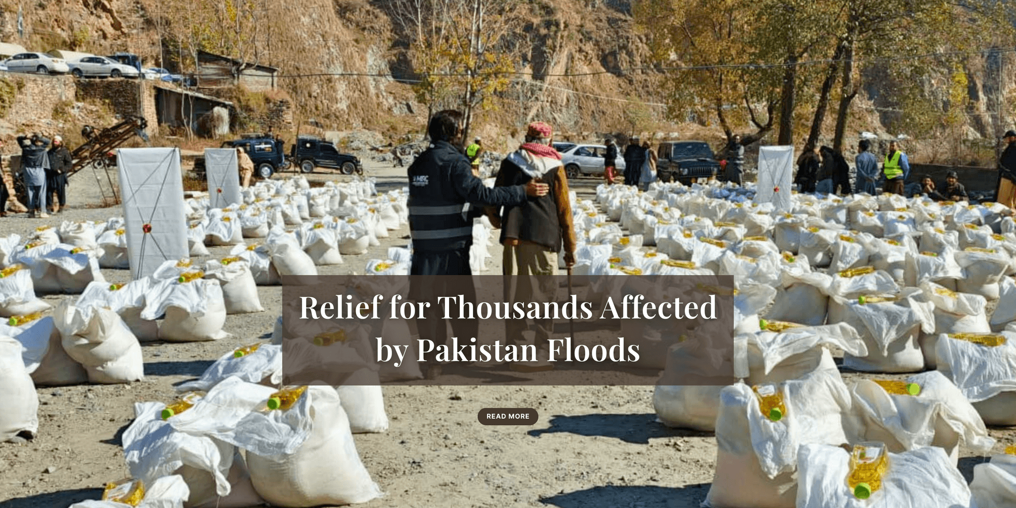 Relief for thousands affected by Pakistan Floods