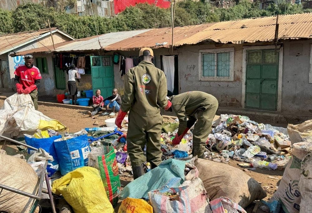 Waste management brings hope to Kenyan slum