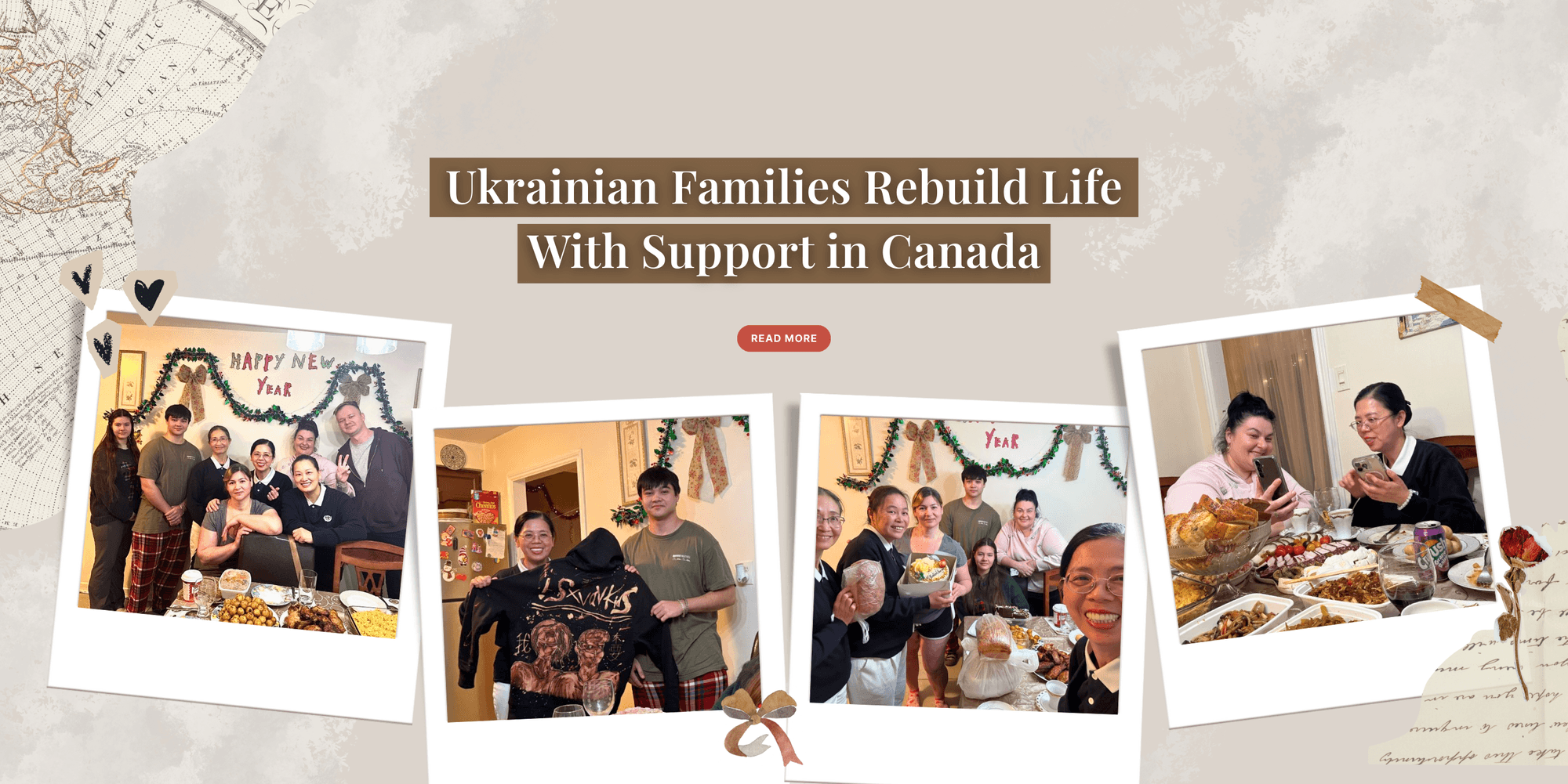 Ukrainian families rebuild life with support in Canada