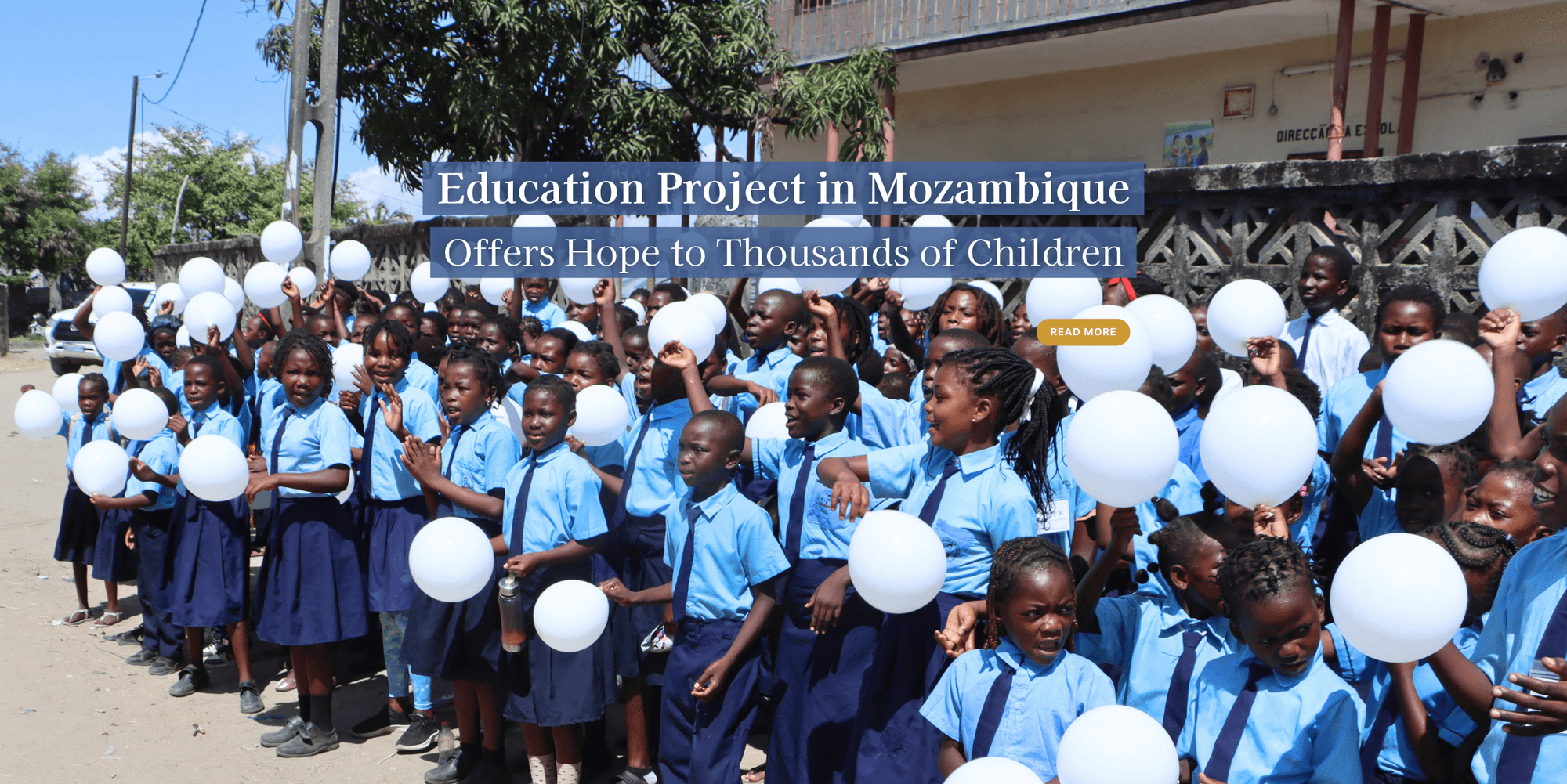 Education project in Mozambique offers hope to thousands of children