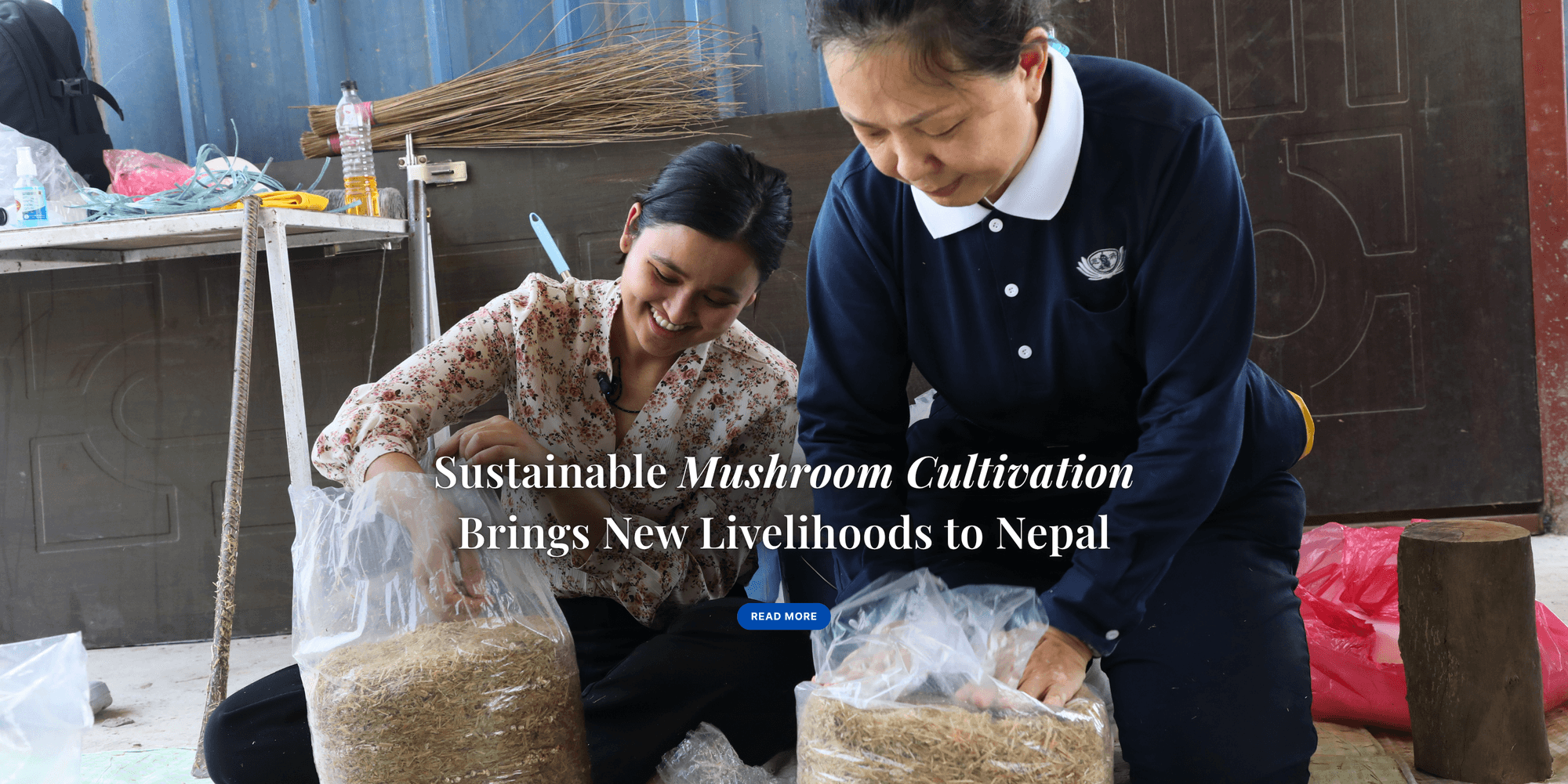 Sustainable mushroom cultivation brings new livelihoods to Nepal