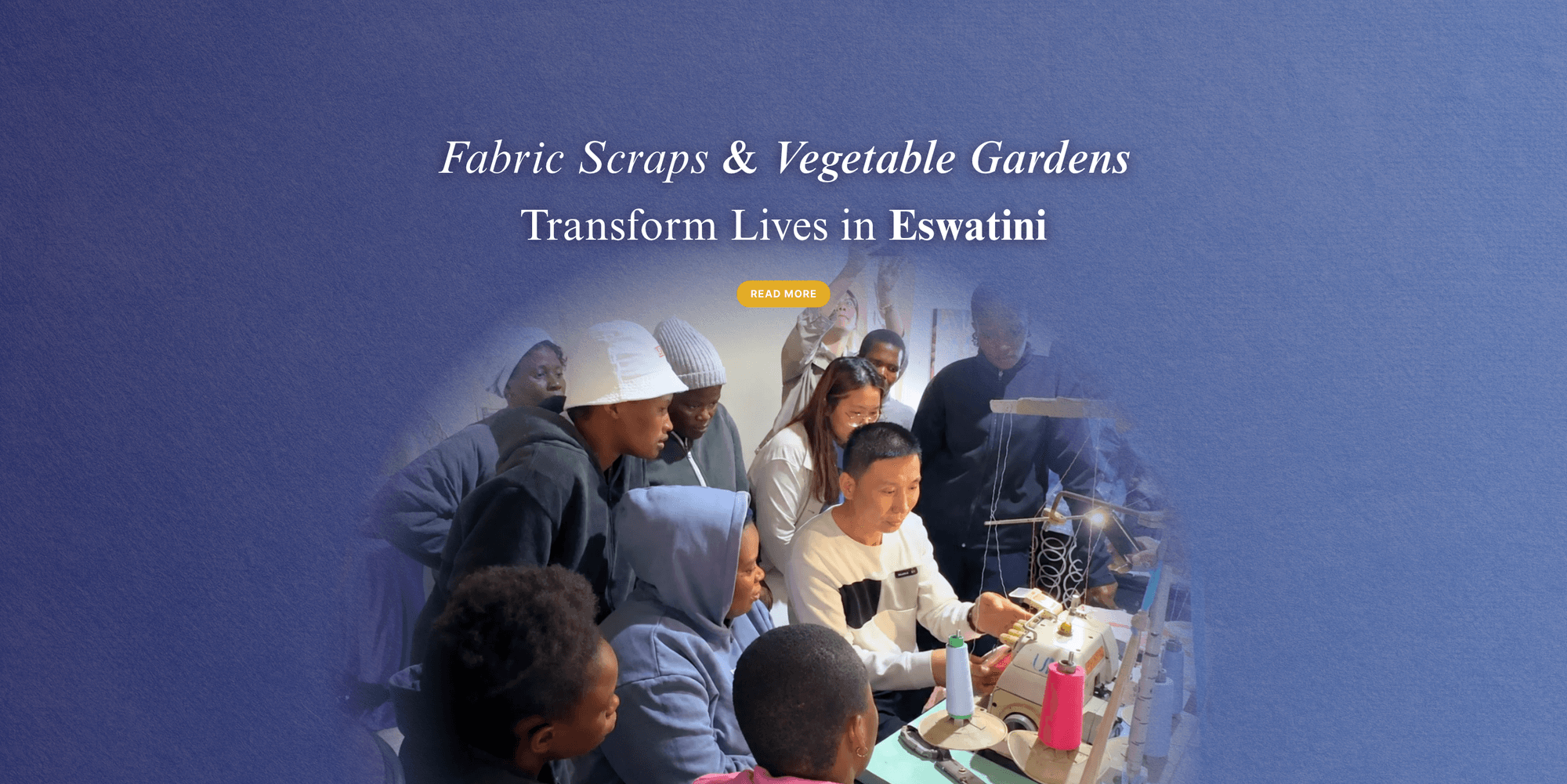 Fabric scraps and vegetable gardens transform lives in Eswatini