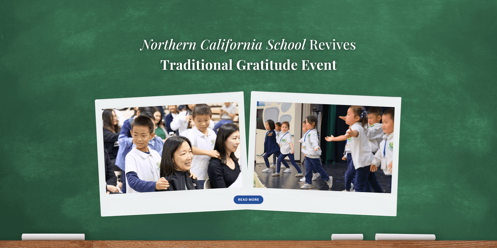 Northern California school revives traditional gratitude event