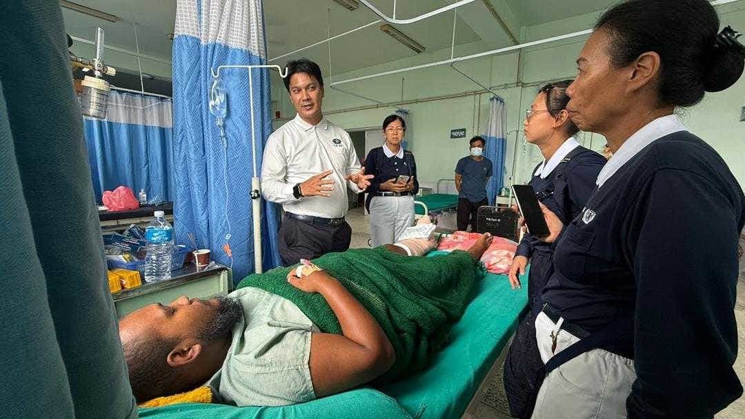 Relief teams bring medical care and supplies to flood-affected Nepal