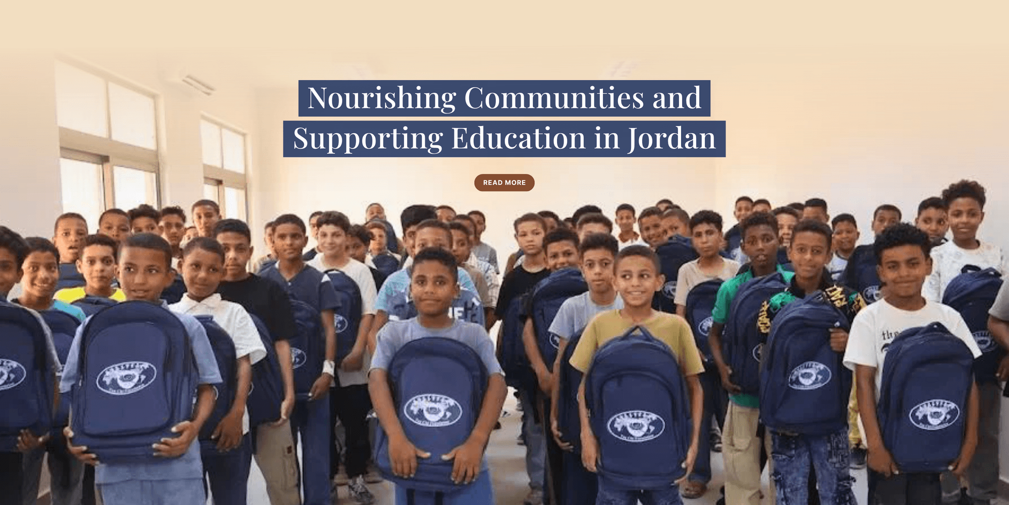 Nourishing communities and supporting education in Jordan