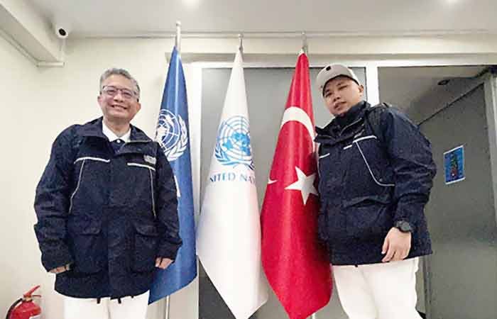 Tzu Chi Collaborates with U.N. Organizations to Assist Disaster Victims in Hatay, Turkiye