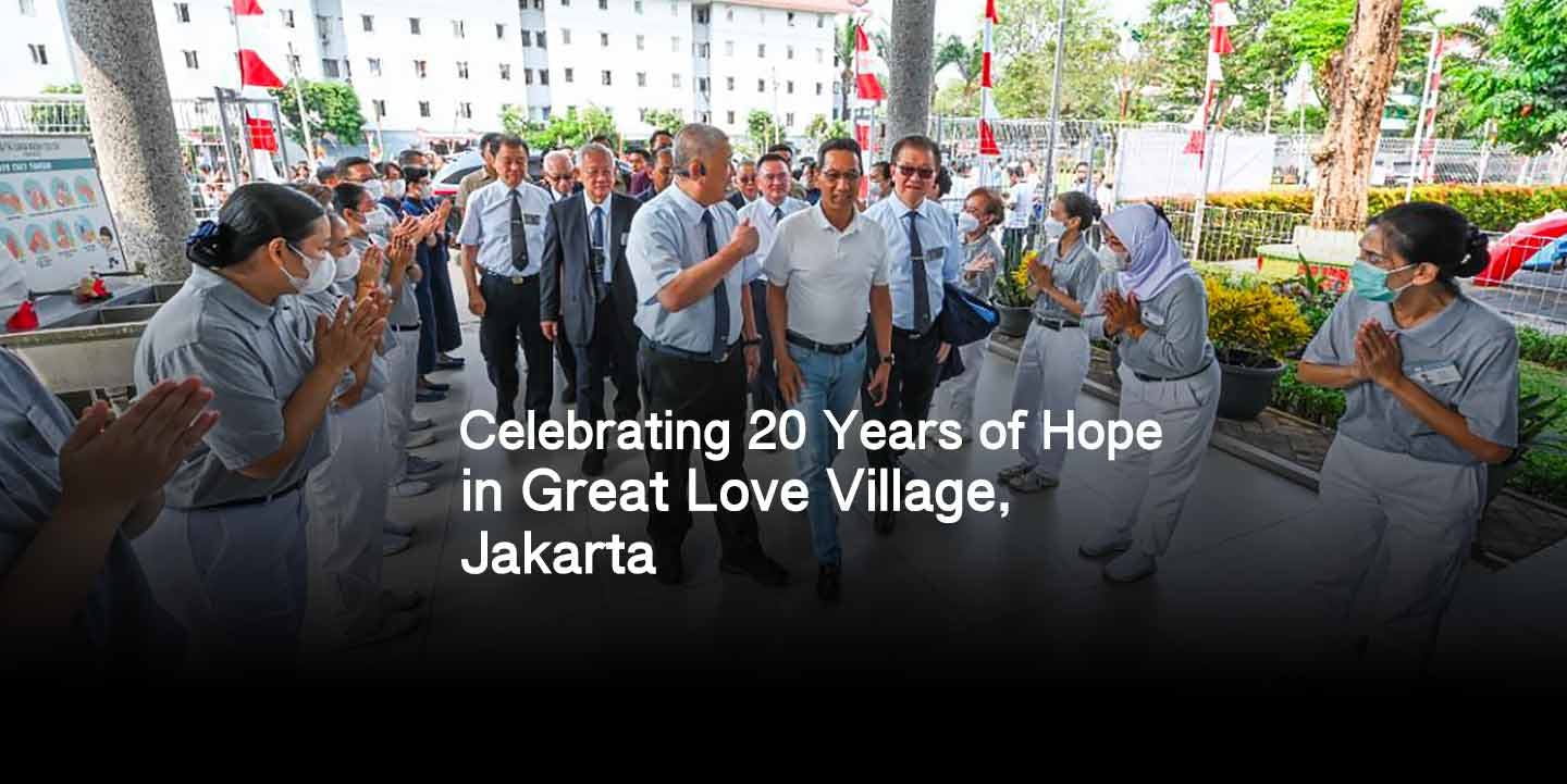 Celebrating 20 Years of Hope in Great Love Village, Jakarta