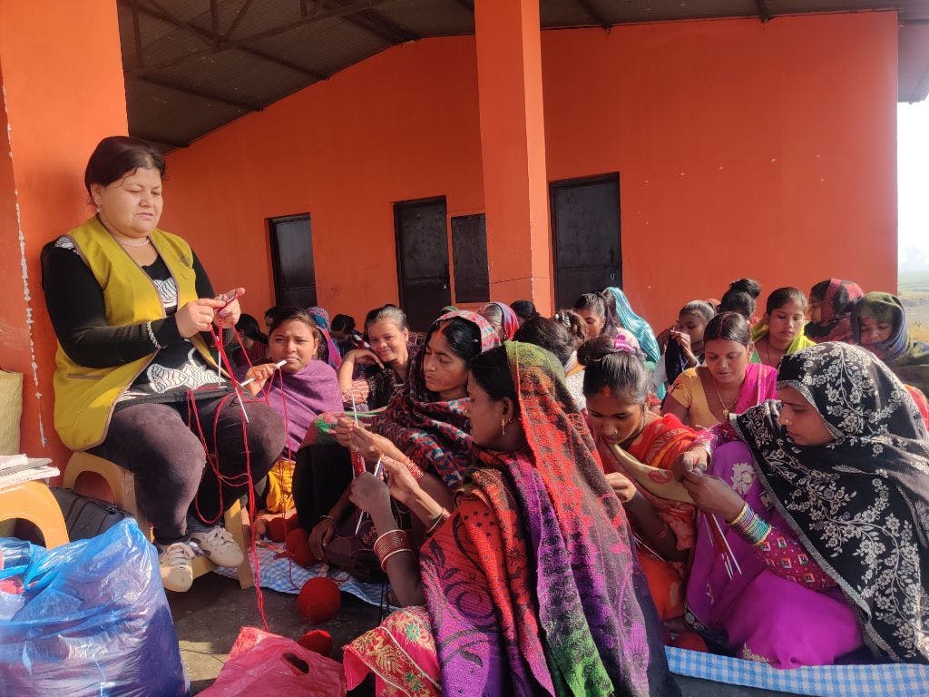 Nepalese Women Knit Their Way out of Poverty