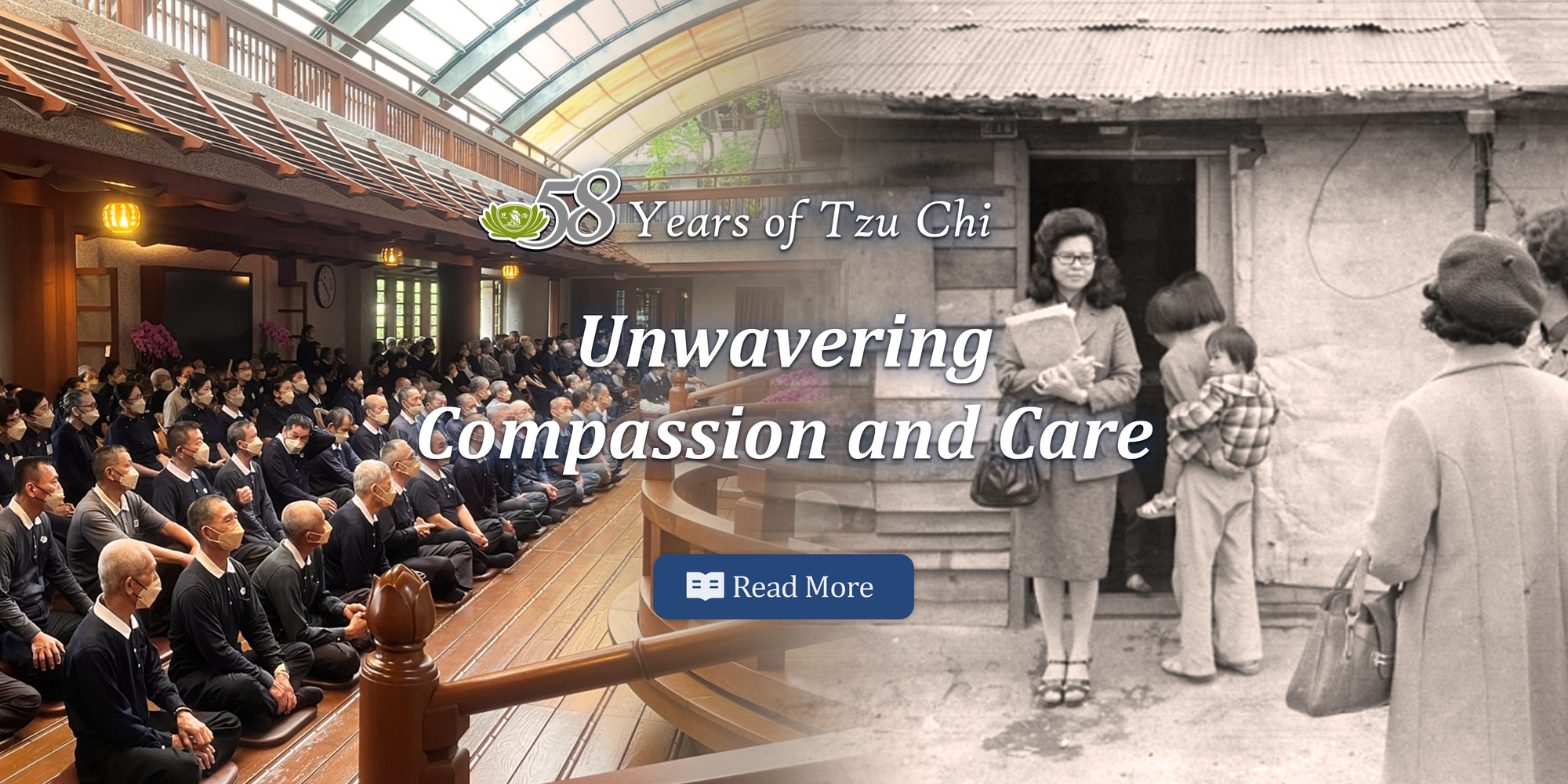58 Years of Tzu Chi —  Unwavering Compassion and Care