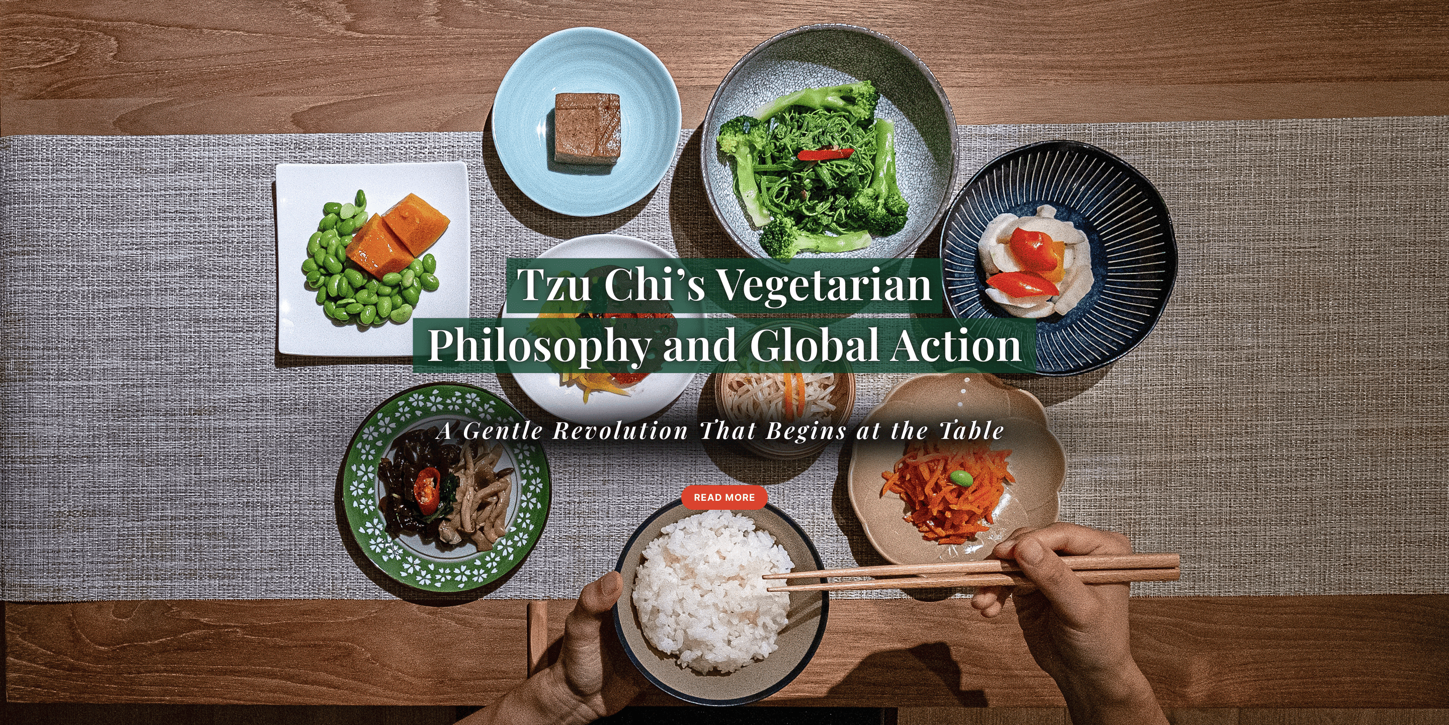 Tzu Chi’s Vegetarian Philosophy and Global Action: A Gentle Revolution That Begins at the Table