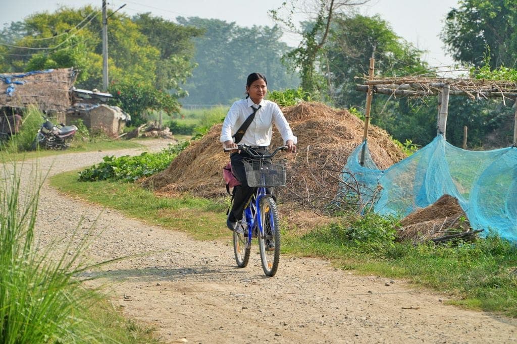 Vocational training opens doors and empowers young women to pursue degrees in Nepal