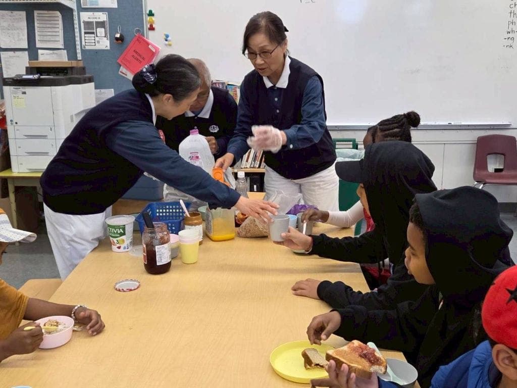 A morning routine of kindness for Burnaby students